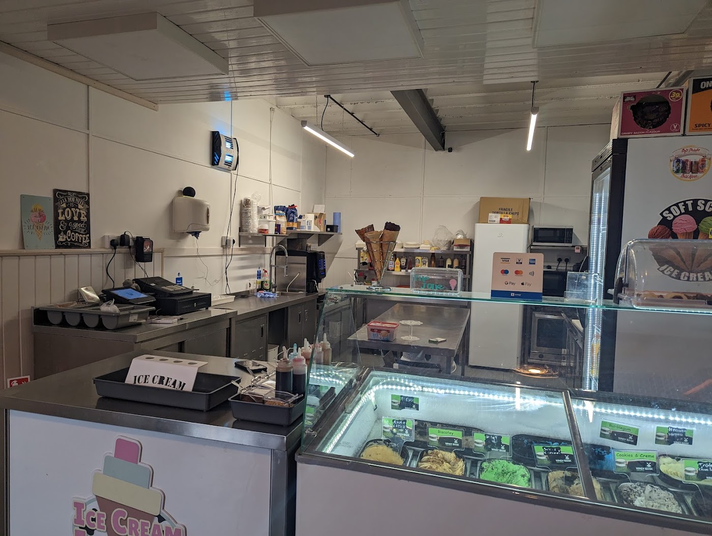 Retro Ice Cream Parlor